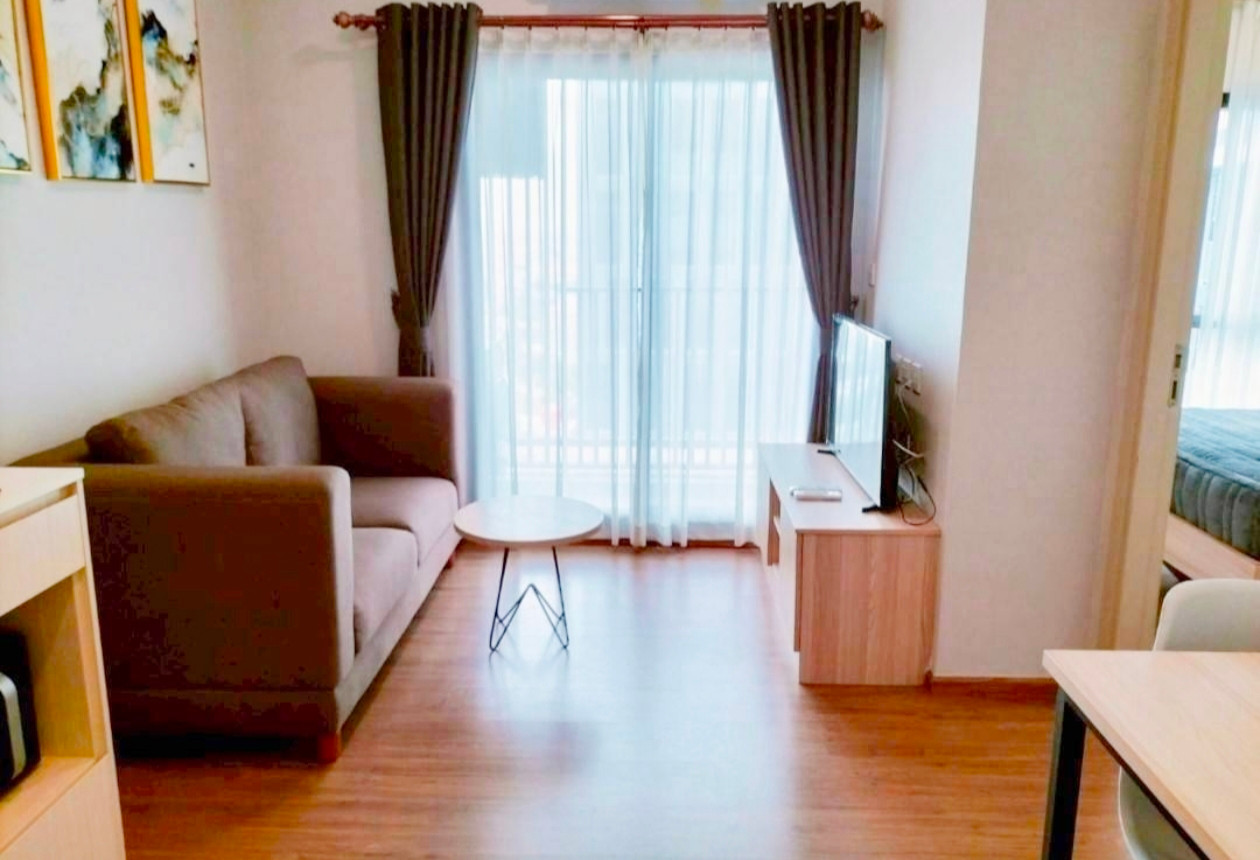 🐱Pet friendly for rent, Metris Rama 9-Ramkhamhaeng, 1 bedroom, 35 sqm., Unblocked view🏙️