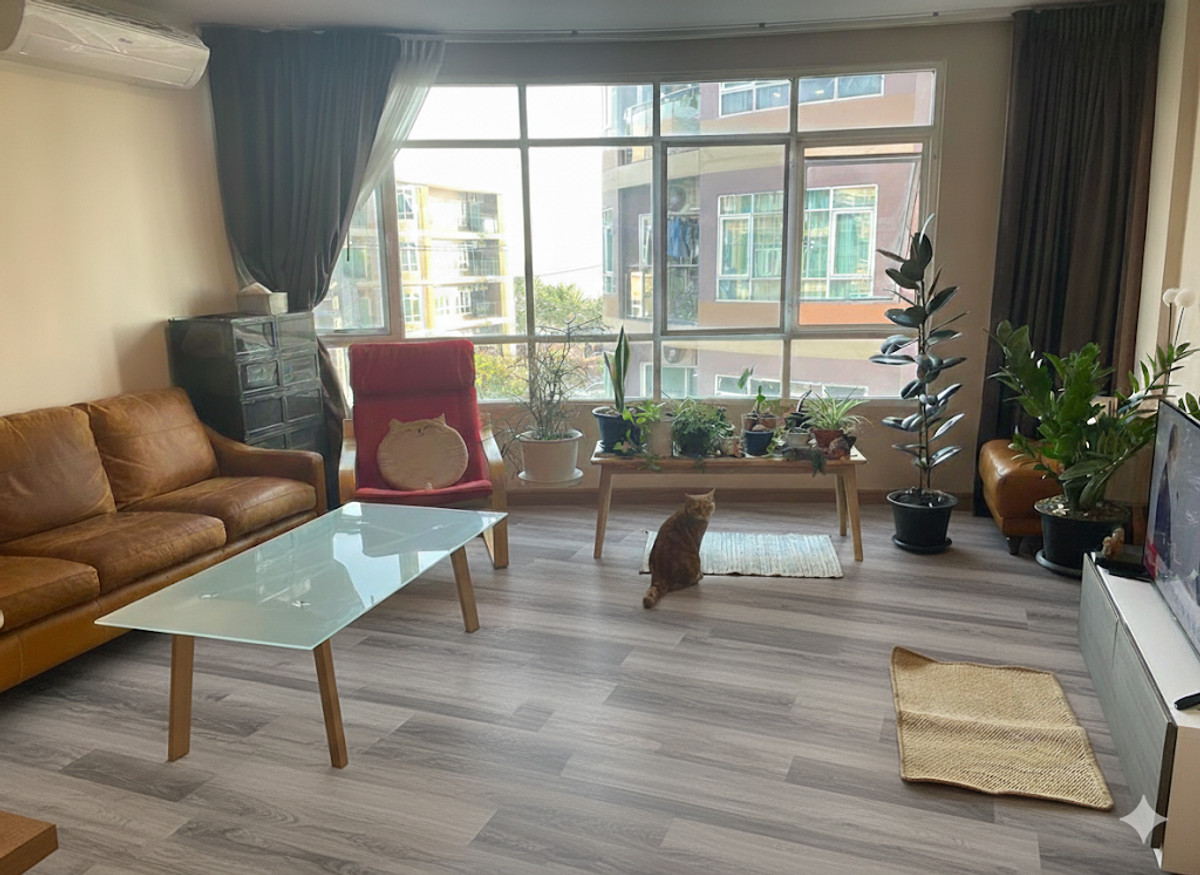 ขายพร้อมผู้เช่า คอนโด lowrise 5ชั้น วิวทะเลบางปู renovated พร้อมอยู่ ใกล้นิคมบางปูและส่วนต่อขยาย BTS – รูปที่ 2