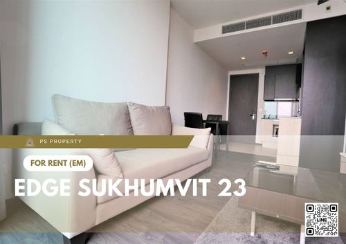 For rent ✨ Edge Sukhumvit 23 ✨ Fully furnished and equipped, near BTS Asoke