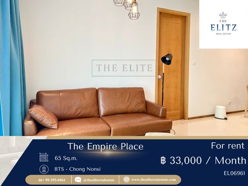 ✨ For Rent: The Empire Place | Rare Unit ห้องแรร์สวย ครบครัน ทำเลใจกลางสาทรพร้อมเข้าอยู่ 💖