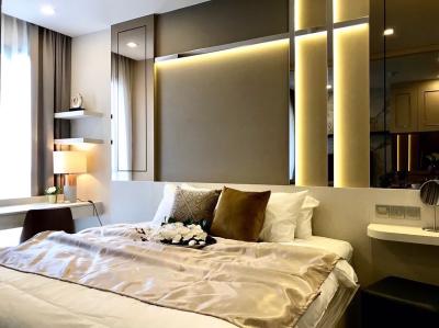 🔥Urgent for rent🔥 Ashton Asoke, beautiful view, luxuriously decorated, fully furnished, ready to move in, near the Sukhumvit MRT station and BTS Asoke.
