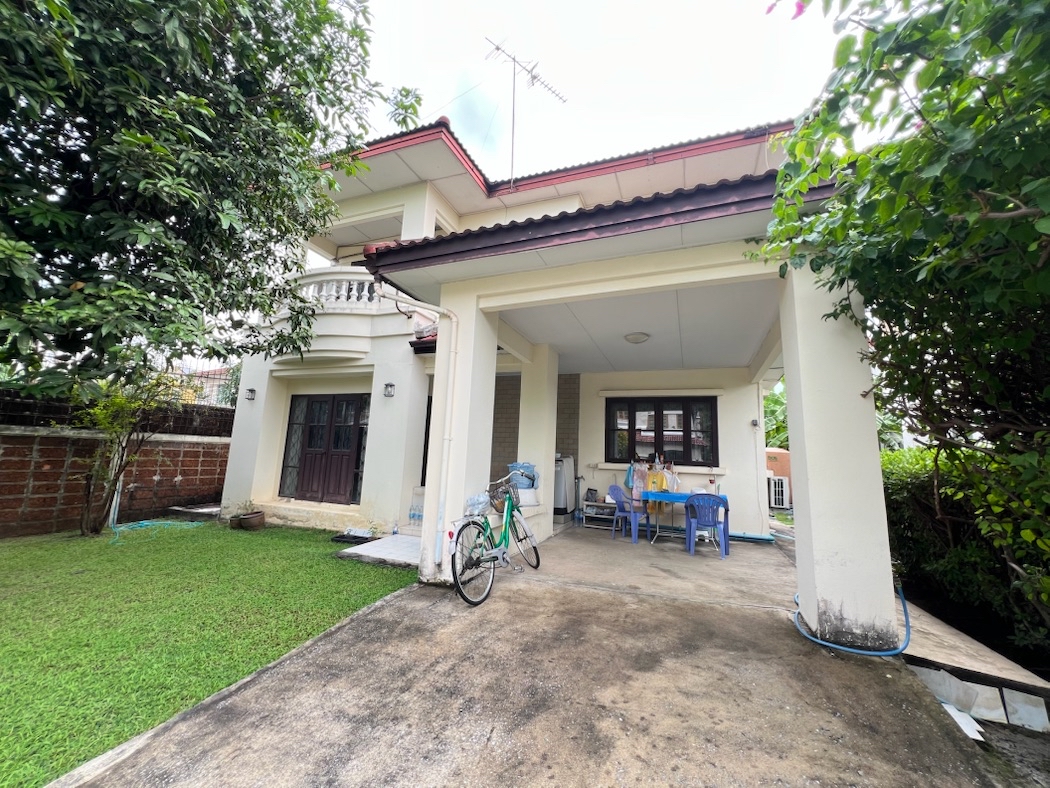 ขาย บ้านเดี่ยว บ้านสีวลี รังสิต 2 200 ตรม 74 ตรว หลังมุม ราคาเหมาะลงทุน