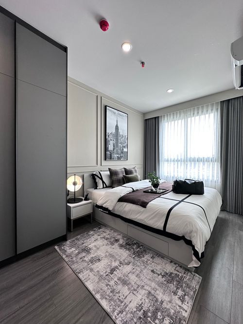 2 bedrooms, 1 bathroom (45 sqm) - Ideo Sukhumvit Rama4, installments start 19,000/month | 082-4499822 Praewa