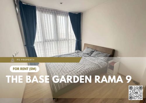 ให้เช่า ✨ The Base Garden Rama 9 ✨ เฟอร์นิเจอร์ และ เครื่องใช้ไฟฟ้าครบ ใกล้ MRT พระราม 9