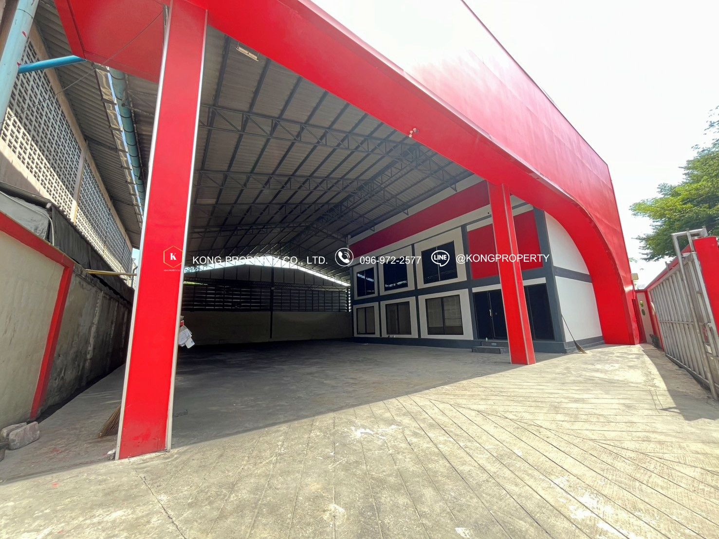 For rent, Ekachai, Bang Nam fresh, Mueang Samut Sakhon District, newly built 491 sqm.