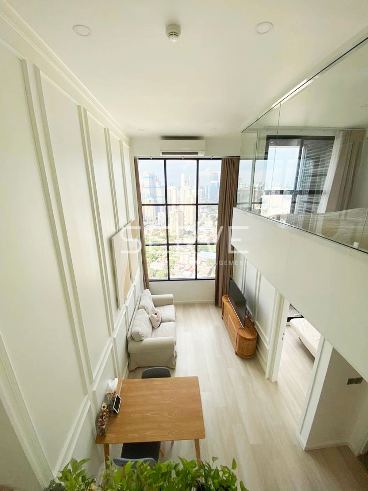 🔥9.5 MB (All in)🔥 -Duplex 1 Bed 1 Work Room 1 Living Room River View Next to BTS Chong Nonsi 600 m. at Knightsbridge Prime Sathorn Condo / For Sale