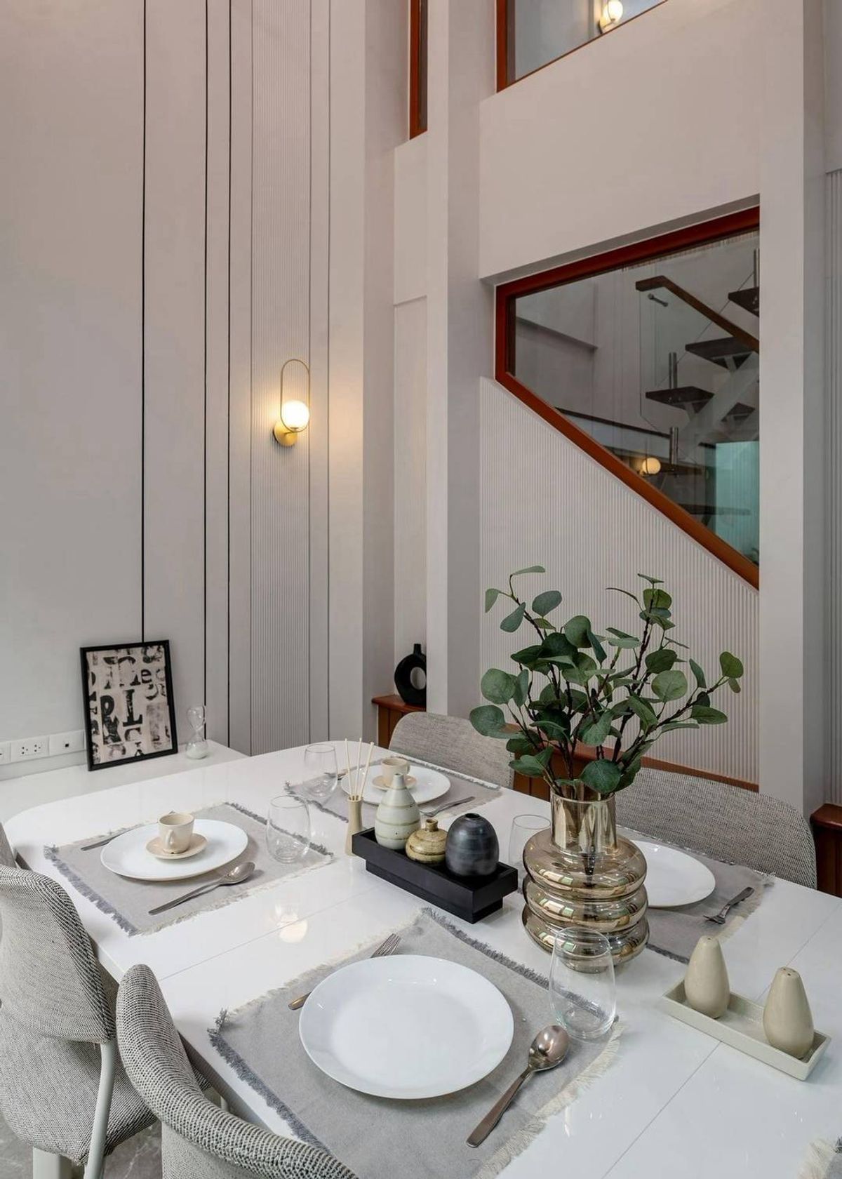 Modern Townhouse Area Ratchada 3B2B 150sqm 2storey ทาวน์โฮม โซนรัชดา 3ห้องนอน2ห้องนอน 2ชั้น ตกแต่ง สวยมาก – รูปที่ 3