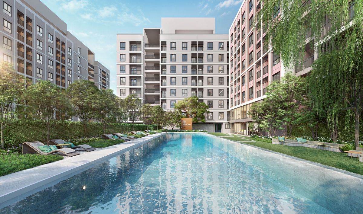📌 ขายดาวน์คอนโด 35 ตร.ม. วิวสระ ตึก B ชั้น 6 | Fully Furnished | 1 Bed 1 Bath | BTS บางจาก | Good Day Sukhumvit 93 – รูปที่ 3
