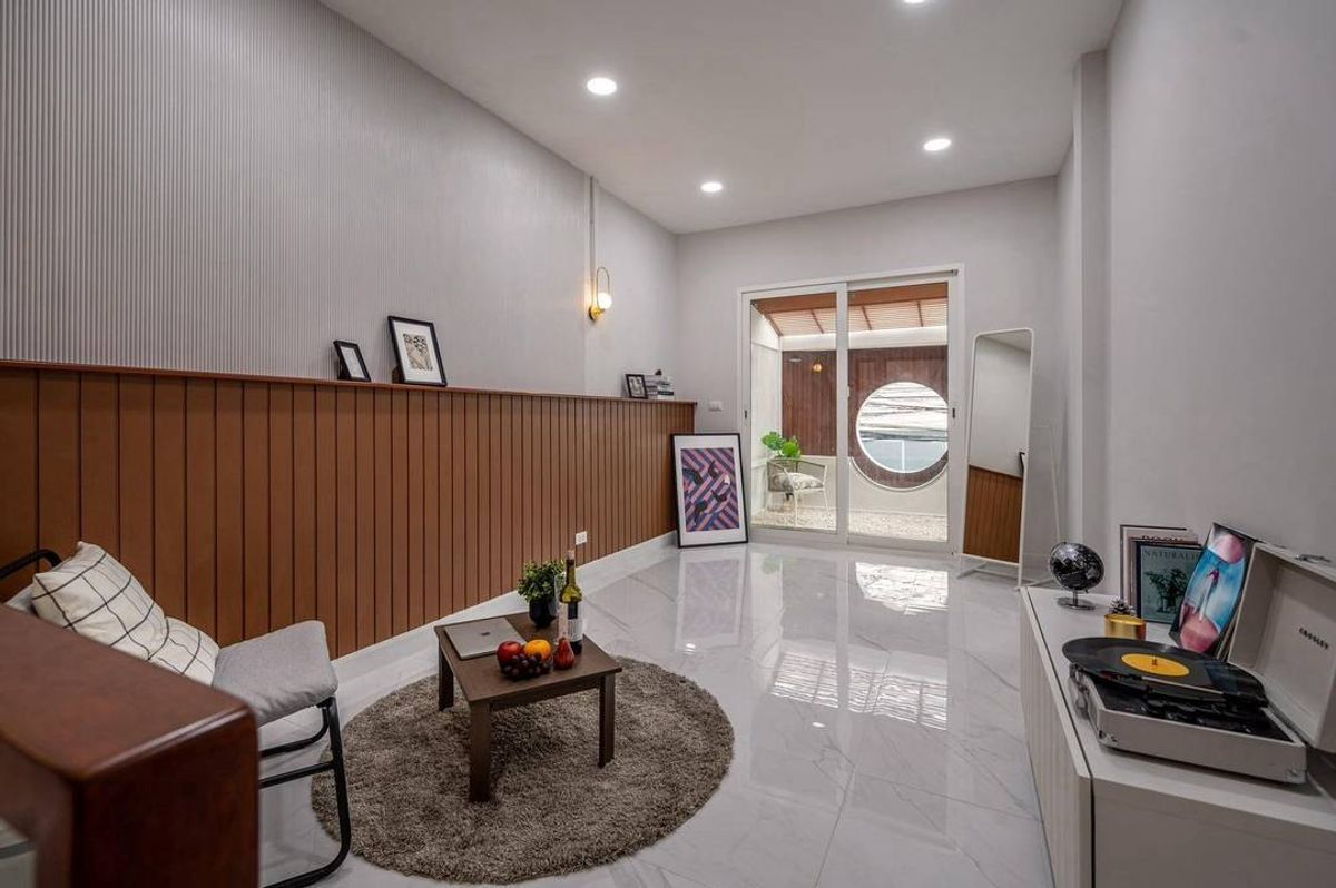 Modern Townhouse Area Ratchada 3B2B 150sqm 2storey ทาวน์โฮม โซนรัชดา 3ห้องนอน2ห้องนอน 2ชั้น ตกแต่ง สวยมาก – รูปที่ 4