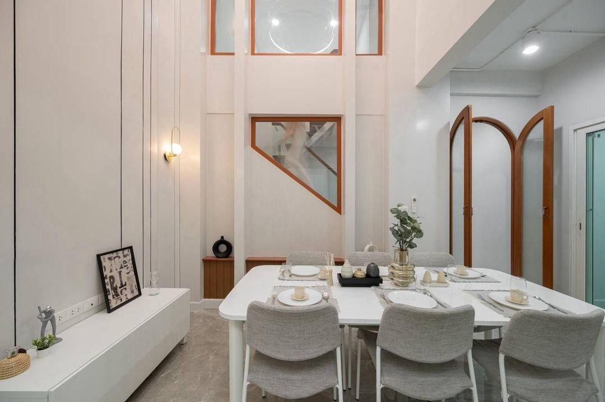 Modern Townhouse Area Ratchada 3B2B 150sqm 2storey ทาวน์โฮม โซนรัชดา 3ห้องนอน2ห้องนอน 2ชั้น ตกแต่ง สวยมาก – รูปที่ 2