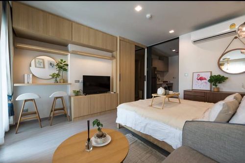 Highly beautiful room, good view Ready to stay ⭐ Rent Life Ladprao (Lat Phrao)
