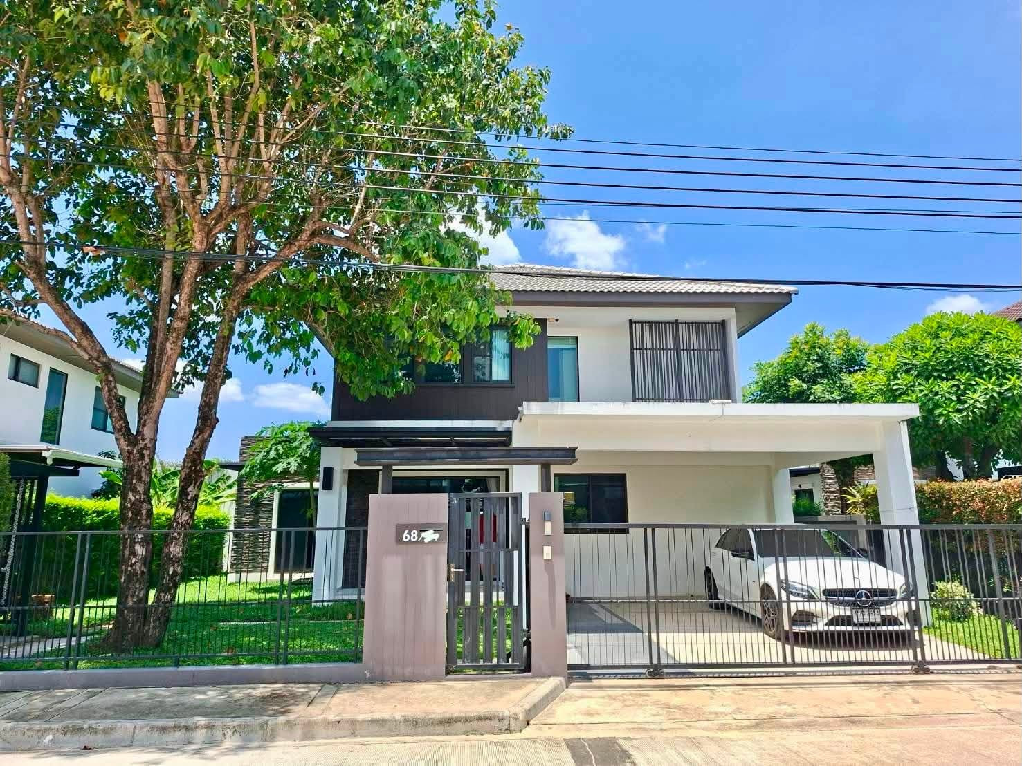 🏡😊 ให้เช่าบ้านเดี่ยว มัณฑนา บางนา กม.7(Mantana Bangna Km.7) ใกล้ทางด่วนและMega บางนา – รูปที่ 2