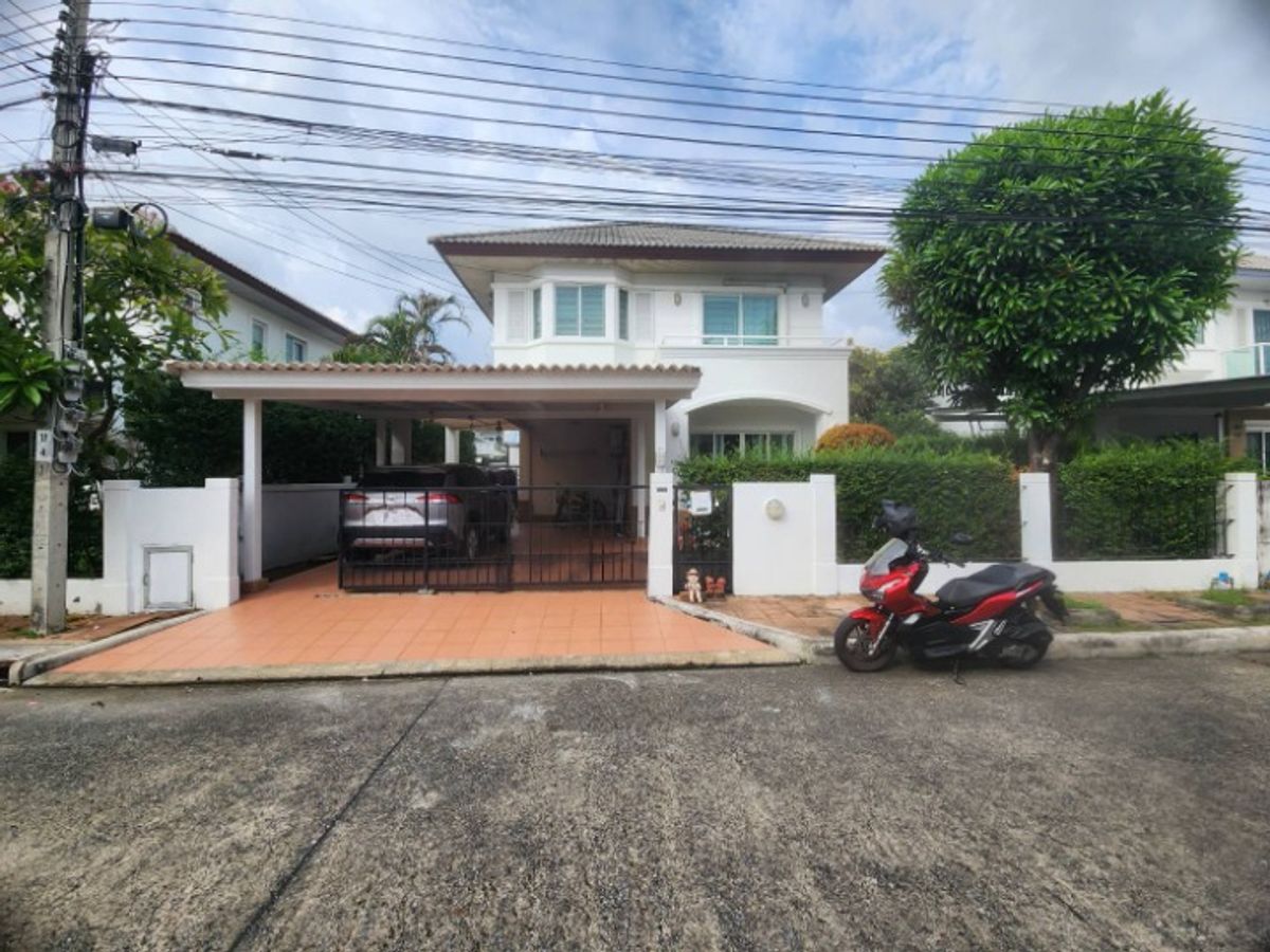Rent a detached house, Chuan Chuen Modus Chaengwattana, near Central Chaengwattana, only 6 minutes.