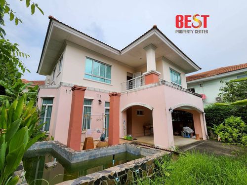 🏡 Sell loss! Single house, Passorn 13 Suwinthawong Village, 101 square wah