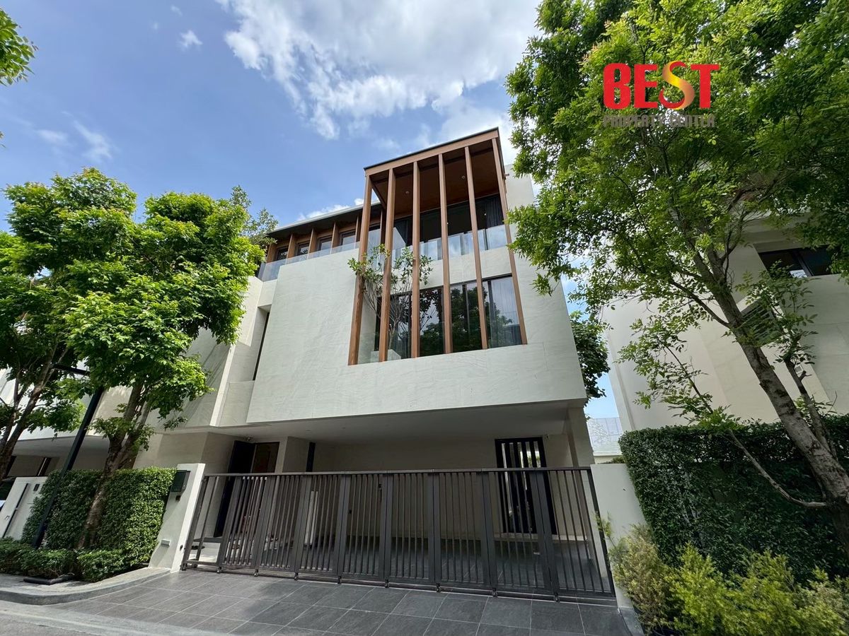🏡 Selling a sample house, Park Heritage Development - Near Thonglor, only 4 km, with a swimming pool and private elevator, Soi Phatthanakan 20 (Type L)