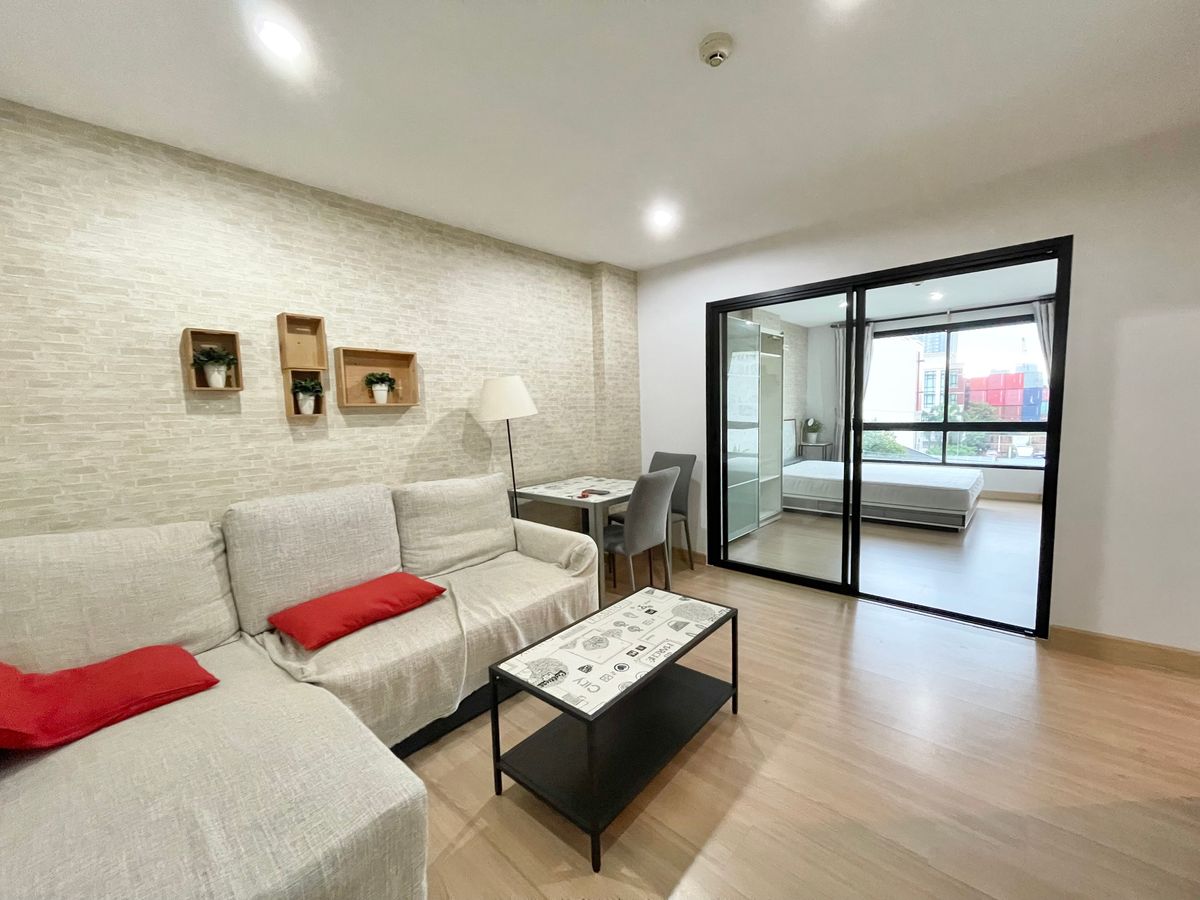 Condo for rent, The Niche Mono, Bangna, 1, 1 bathroom, 42 sq.m., 4th floor, 4th floor corner, ready on Bang Na Trat Road, Km. 3, near Central Bangna