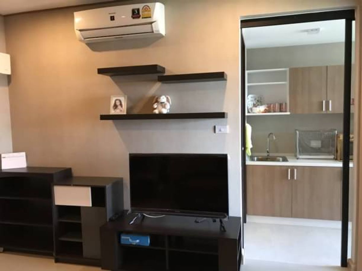 ให้เช่า คอนโด Rizzo บางกร่าง มีเครื่องซักผ้า Tel.0999983897