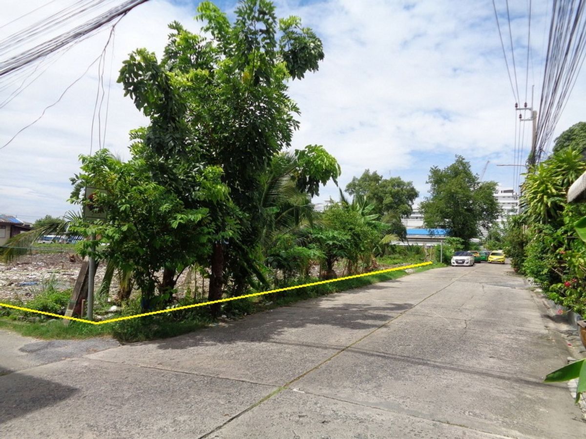 🚩 H1286 1 rai of land for sale at Chakkapak Road, opposite Samut Prakan Hospital, entering an alley only 180 meters – รูปที่ 2