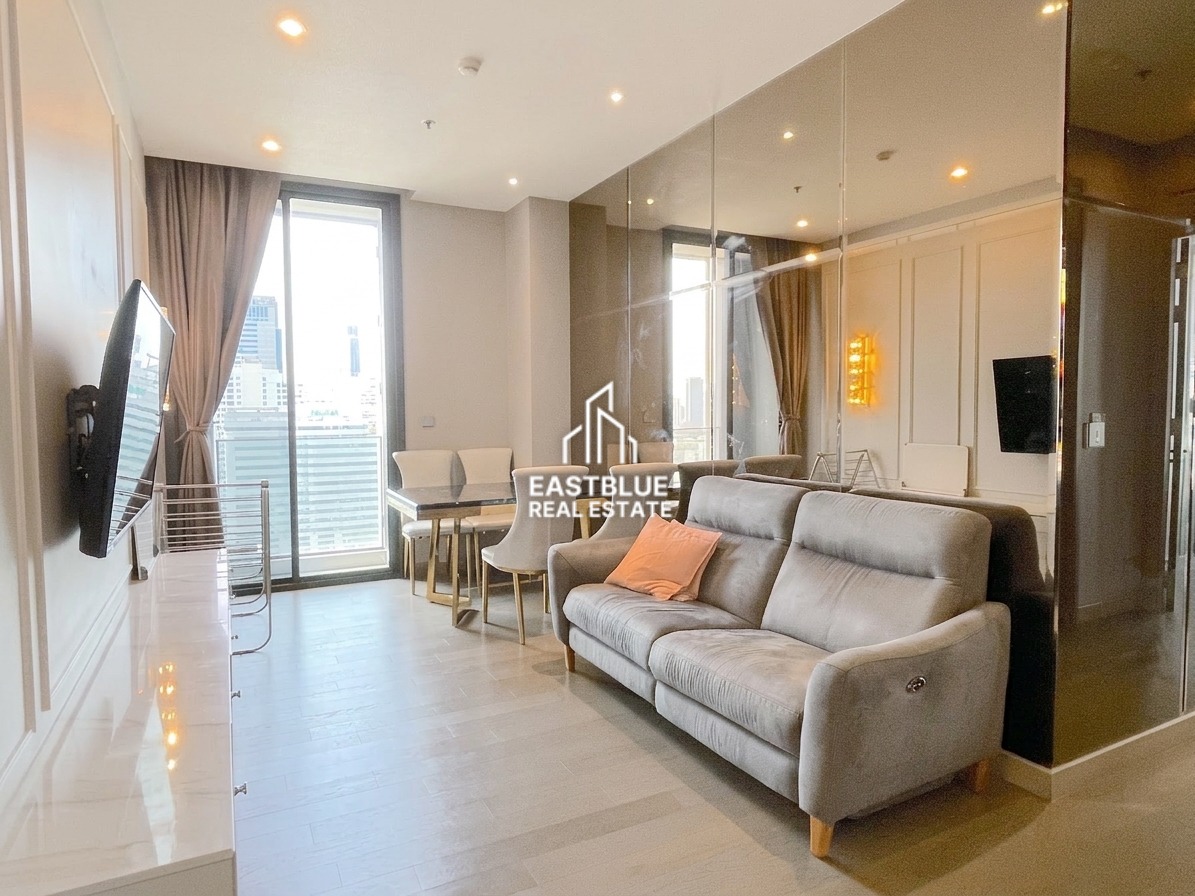 รวมค่าโอน ขาย THE ESSE at Singha Complex 2 นอน 77 ตร.ม. ใกล้ MRT เพชรบุรี 👑 0642748883