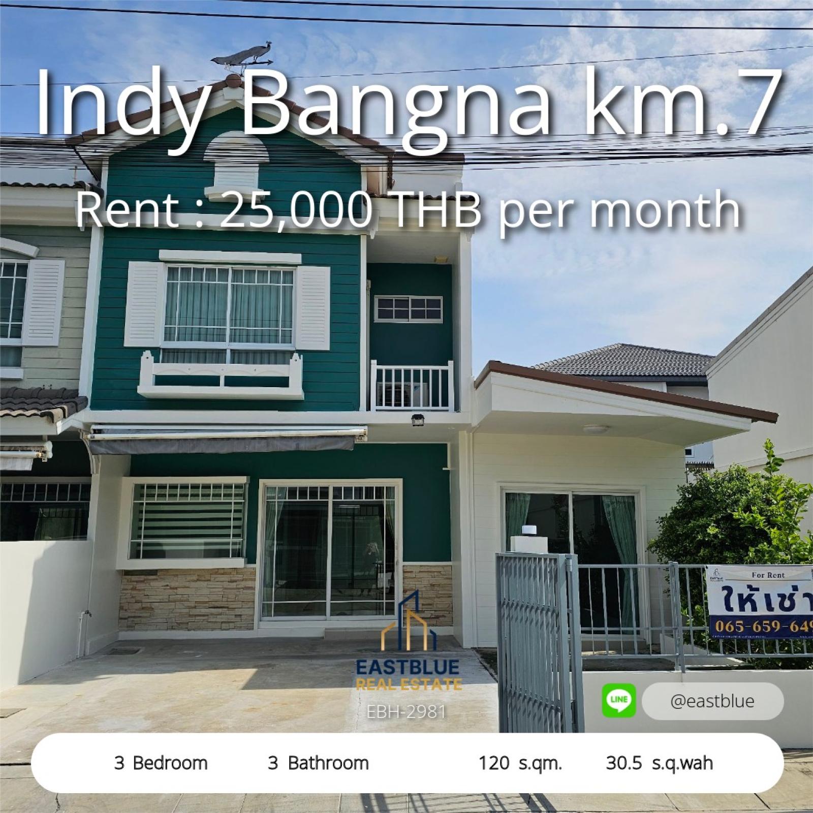 Spacious 3-Bed Townhome at Indy Bangna km.7 – Cozy & Convenient Living
Modern 3-Bedroom Home with Land – Perfect Family Spot in Indy Bangna 0642748883 Spacious 3-Bed Townhome at Indy Bangna km.7 – Cozy & Convenient Living
Modern 3-Bedroom Home with Land – Perfect Family Spot in Indy Bangna 0642748883