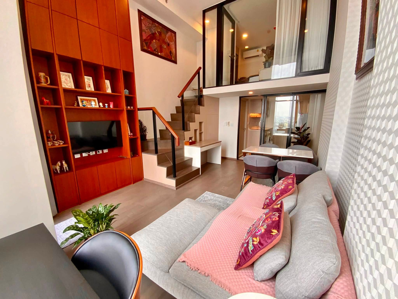 +++เช่าด่วน+++ Park Origin Ratchathewi**Duplex 1 ห้องนอน ขนาด 47 ตร.ม. แต่งครบพร้อมเข้าอยู่!!! – รูปที่ 2