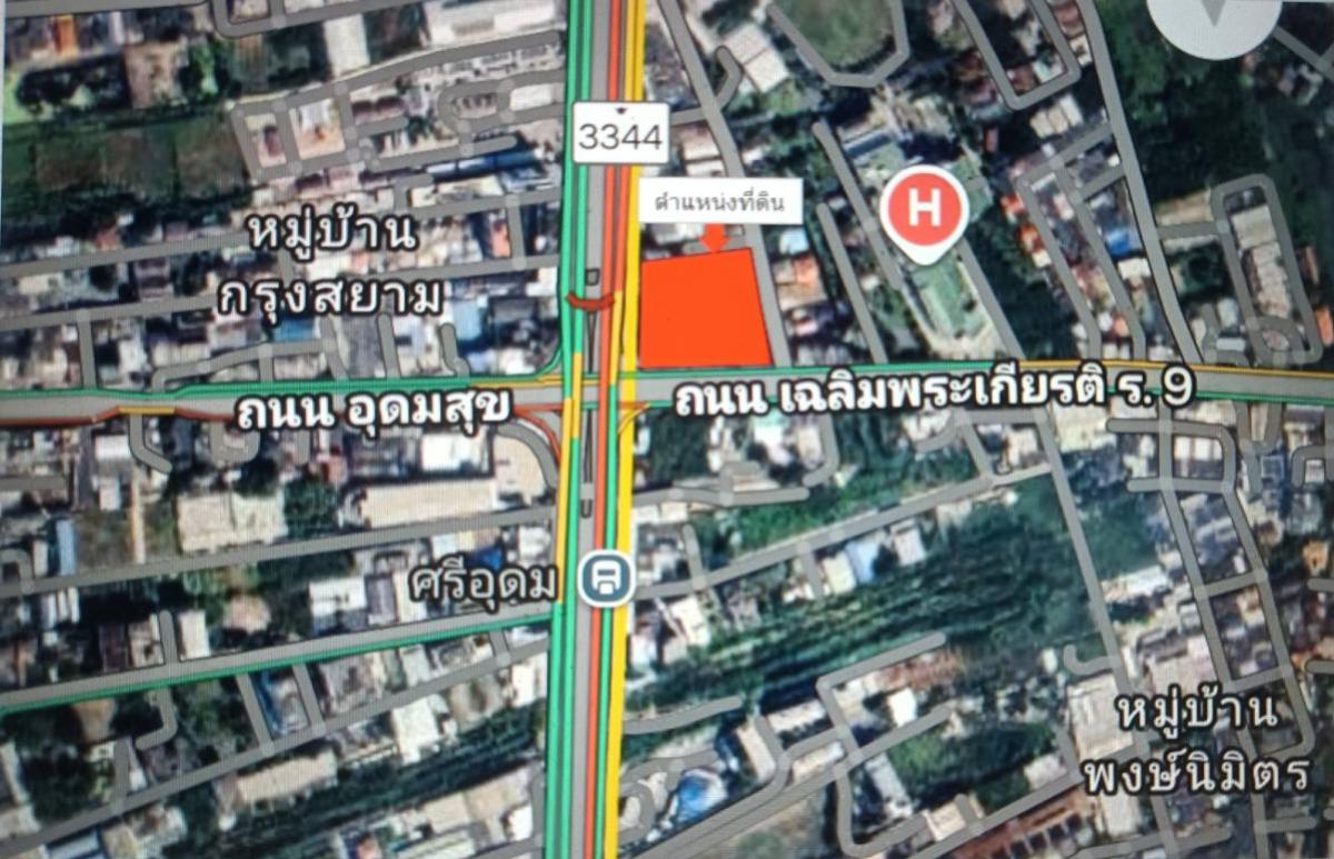 For Sale 4.5 Rai Prime Land for Sale Adjacent to MRT Si Udom Station , Prawet , Bangkok , CX-133201 For Sale 4.5 Rai Prime Land for Sale Adjacent to MRT Si Udom Station , Prawet , Bangkok , CX-133201