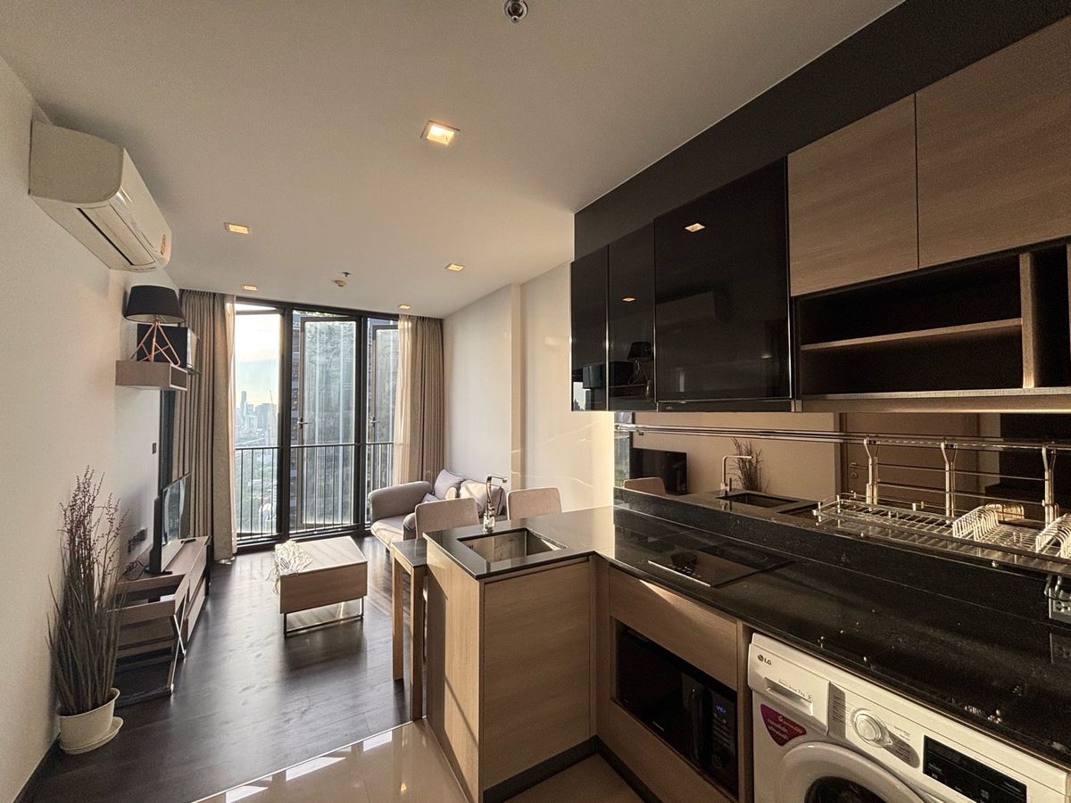 ให้เช่าราคาพิเศษ! คอนโดมิเนียม THE LINE Asoke - Ratchada 1 ห้องนอน ราคาเพียง 21,000 บาท ชั้น 33 ขนาด 34.75 ตร.ม. ห้องสวย วิวดีมาก🔥 – รูปที่ 2