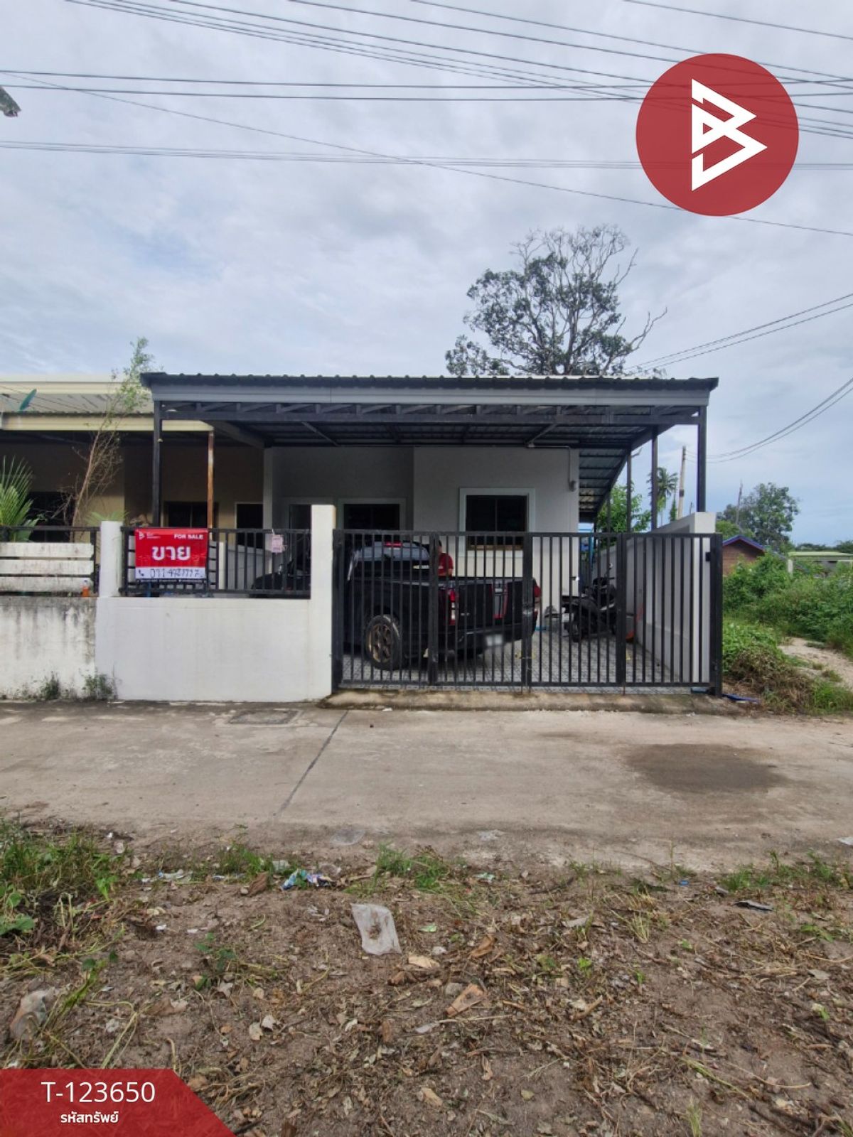ขายทาวน์เฮ้าส์ชั้นเดียวหัวมุม เนื้อที่ 25.9 ตร.วา บ้านฉาง ระยอง ขายทาวน์เฮ้าส์ชั้นเดียวหัวมุม เนื้อที่ 25.9 ตร.วา บ้านฉาง ระยอง