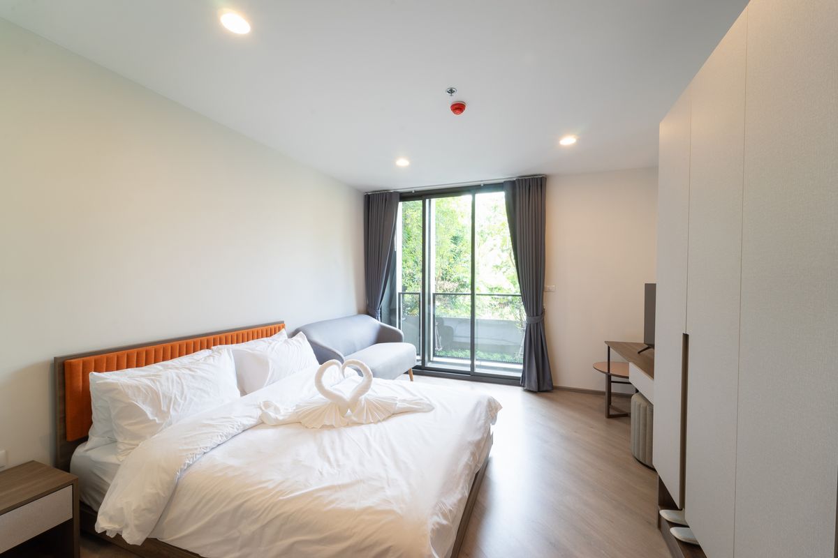 PFD-06080  ให้เช่าคอนโด เดอะ เบส สะพานใหม่ ( THE BASE Saphanmai ) นัดชมห้อง ■ line : @propertyfinder