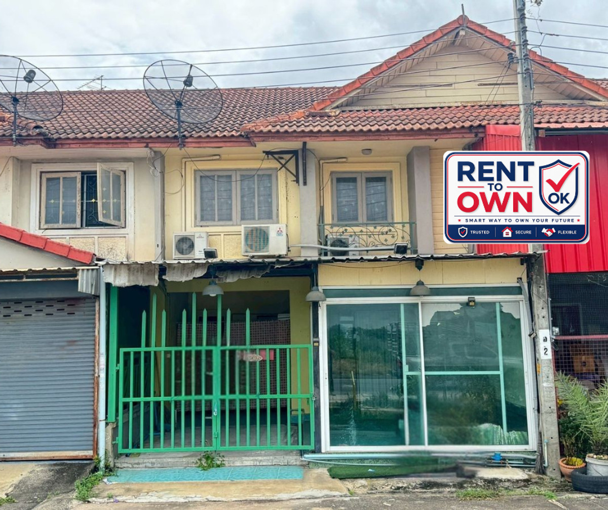 ขายด่วน! ทาวน์โฮม 2 ชั้น หมู่บ้านพฤกษา บางกรวย  บ้านพร้อมอยู่ ทำเลดี เดินทางสะดวก