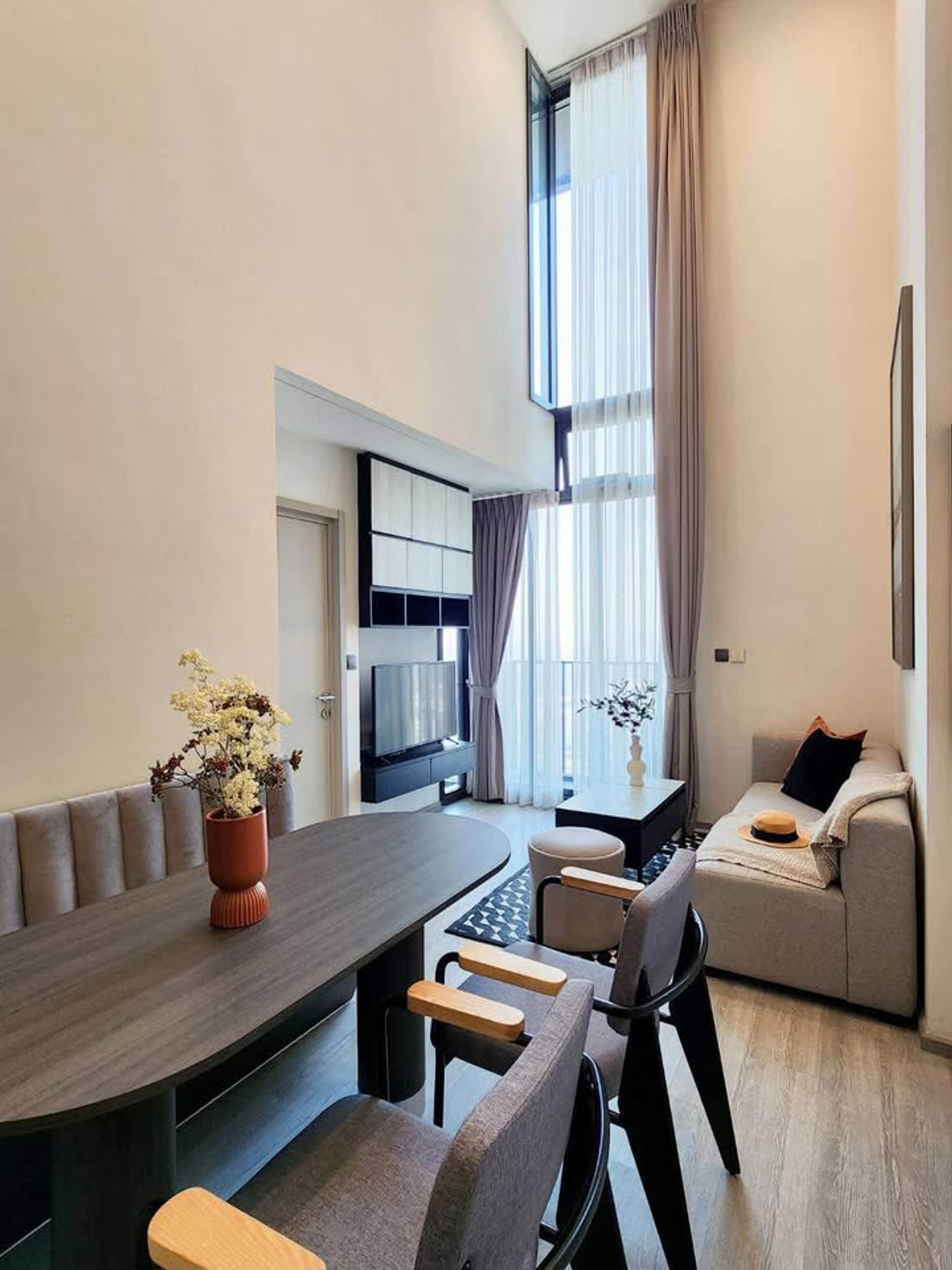 ++++เช่าด่วน+++    The line Sukhumvit 101*** 1 ห้องนอน Duplex ขนาด 42 ตร.ม. แต่งครบพร้อมเข้าอยู่ – รูปที่ 2