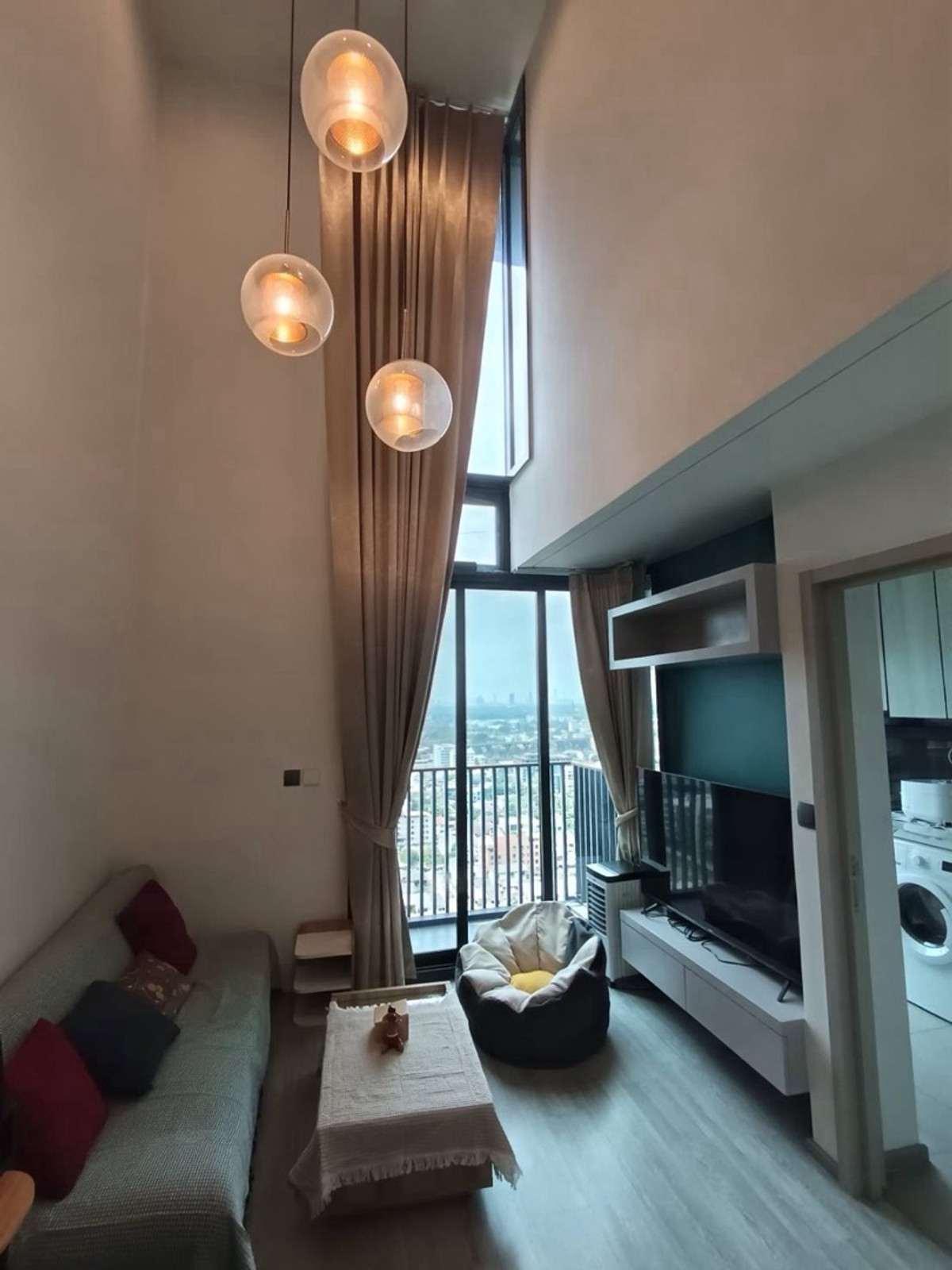 +++เช่าด่วน+++ The line Sukhumvit 101***Duplex 1 ห้องนอน ขนาด 42 ตร.ม. แต่งครบพร้อมเข้าอยู่!!! – รูปที่ 2