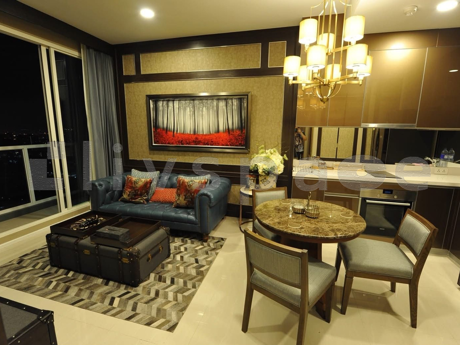 ▚ L0IC03ツ FOR RENT Menam Residences 2Bed 2Bath 73sqm 50k Just Vacant Beautiful Luxury Decor River View Best Rate✨ – รูปที่ 2