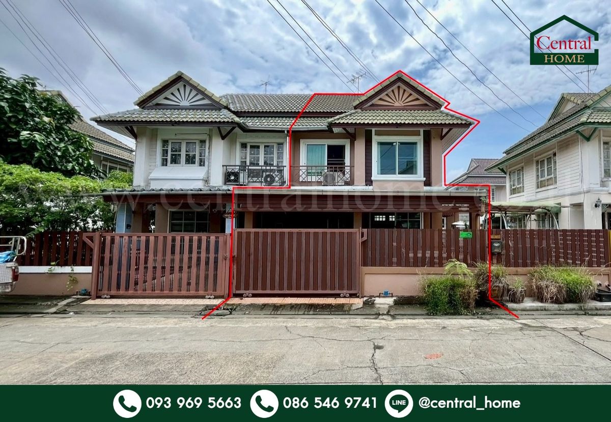 บ้านแฝด พฤกษา 19 ซอยวัดลาดปลาดุก บางบัวทอง บ้านแฝด พฤกษา 19 ซอยวัดลาดปลาดุก บางบัวทอง