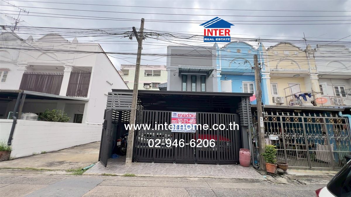 2 -story townhouse 24 sq.w. Village, Krung Thong 4 Near Central East Ville Soi Nawamin 111 Kaset-Nawamin Road, Nawamin Road, Bang Kapi District, Bangkok – รูปที่ 2