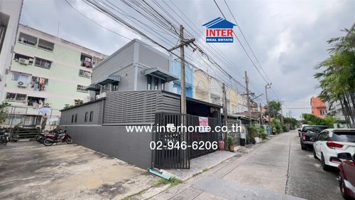 2 -story townhouse 24 sq.w. Village, Krung Thong 4 Near Central East Ville Soi Nawamin 111 Kaset-Nawamin Road, Nawamin Road, Bang Kapi District, Bangkok