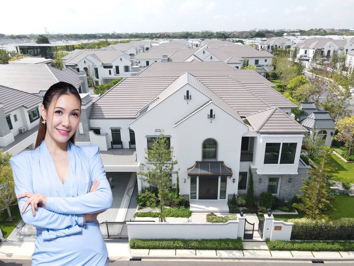 NANTAWAN Bangna km 15, 220 sq wah (6 beds, 8 baths, 12 parking spaces) corner house next to a garden, near the clubhouse. NANTAWAN Bangna km 15, 220 sq wah (6 beds, 8 baths, 12 parking spaces) corner house next to a garden, near the clubhouse.
