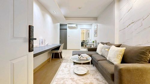 《ห้องใหญ่เหมือนอยู่บ้าน》 ฟรีโอน ศุภาลัย ซิตี้ รีสอร์ท ห้วยขวาง 45 sqm 