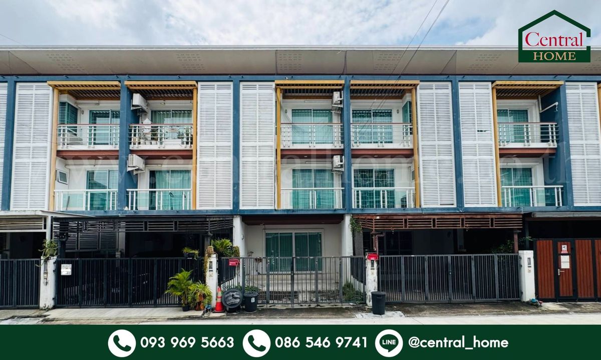 3 -story townhome Chuan Chuen Modus -Vibhavadi next to Vibhavadi Road