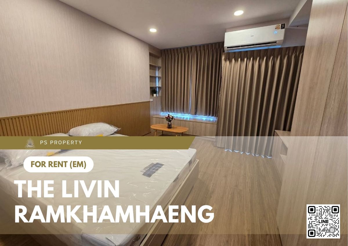 ให้เช่า ✨ The Livin Ramkhamhaeng ✨ ใกล้ MRT Interchange ลำสาลี เฟอร์นิเจอร์ และ เครื่องใช้ไฟฟ้าครบ ให้เช่า ✨ The Livin Ramkhamhaeng ✨ ใกล้ MRT Interchange ลำสาลี เฟอร์นิเจอร์ และ เครื่องใช้ไฟฟ้าครบ