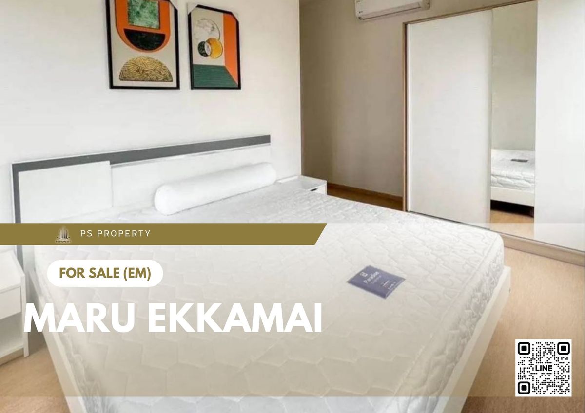 Urgent sale 📍 MARU EKKAMAI 📍 2 bedrooms, condo in the heart of Ekkamai, pets allowed, near BTS Ekkamai Urgent sale 📍 MARU EKKAMAI 📍 2 bedrooms, condo in the heart of Ekkamai, pets allowed, near BTS Ekkamai