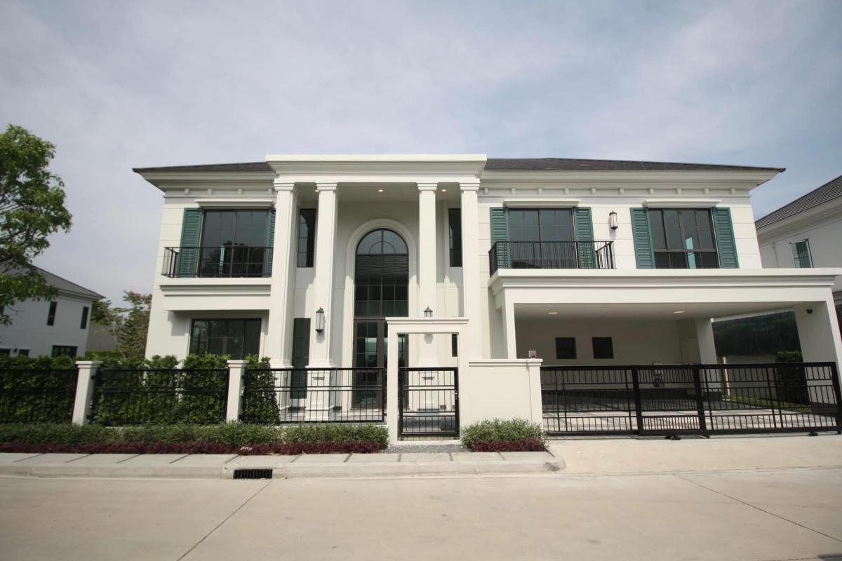 Luxury Pool Villa for Rent/Sale at Bangna KM.10 บ้านหรูหรา 5 นอน 6 น้ำ ใกล้เมกะบางนา ให้เช่า/ขาย (Setthasiri Bangna KM.10, 377ตรม, 102ตรว, 360,000/เดือน, 47ล้าน) Luxury Pool Villa for Rent/Sale at Bangna KM.10, House Area 377sqm, Land Area 102sq.wah, 5
