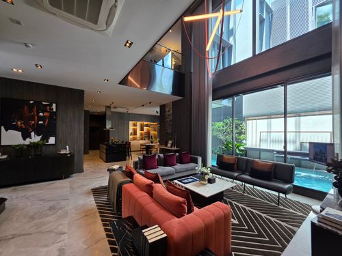 95E1 – Ninety Five East One 📞 092-690-5445 Curated Show Villa 846 ตร.ม. 160 Mb. พร้อม Man Cave Private Garage  Flagship Urban Sanctuary in Bangkok 