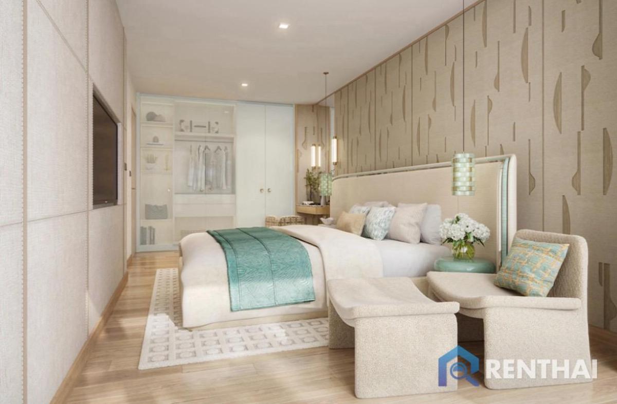 คอนโดสตูดิโอพรีเมียมที่ P T Y Residence Sai 1, พัทยา - 6.49บาท, เฟอร์นิเจอร์ครบครัน
