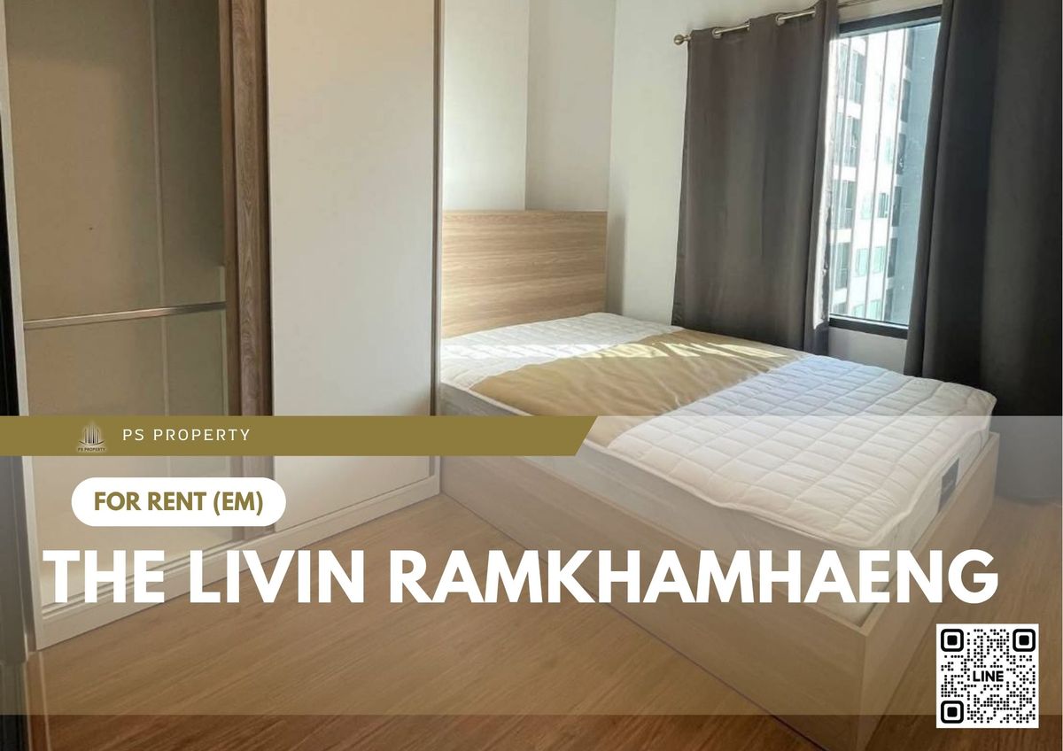 For rent 📍 The Livin Ramkhamhaeng 📍 Fully furnished and equipped, near MRT Lam Sali For rent 📍 The Livin Ramkhamhaeng 📍 Fully furnished and equipped, near MRT Lam Sali