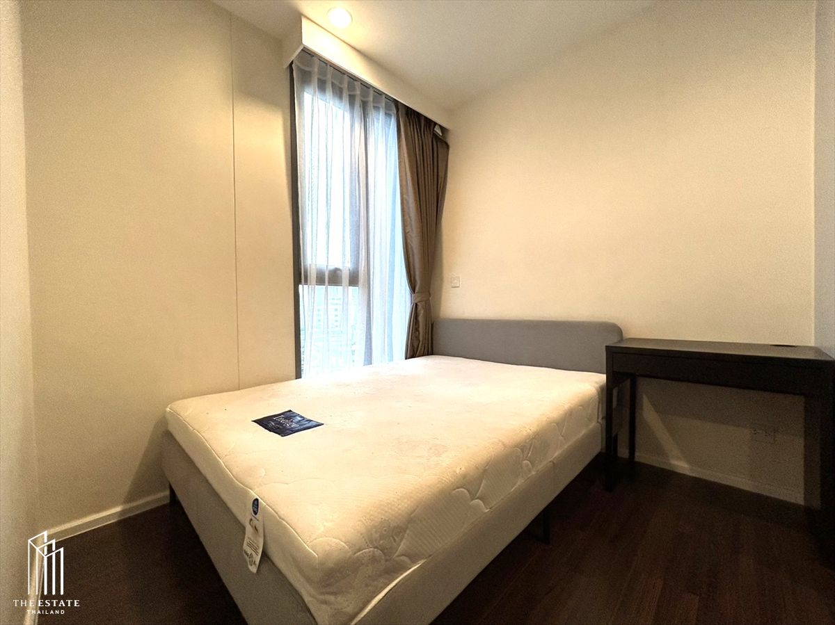 For rent Whizdom Inspire Sukhumvit ห้องไม่ติดผนังห้องเพื่อนบ้าน ตำแหน่งมุม วิวสวน 2ห้องนอน @33,000 Baht – รูปที่ 3