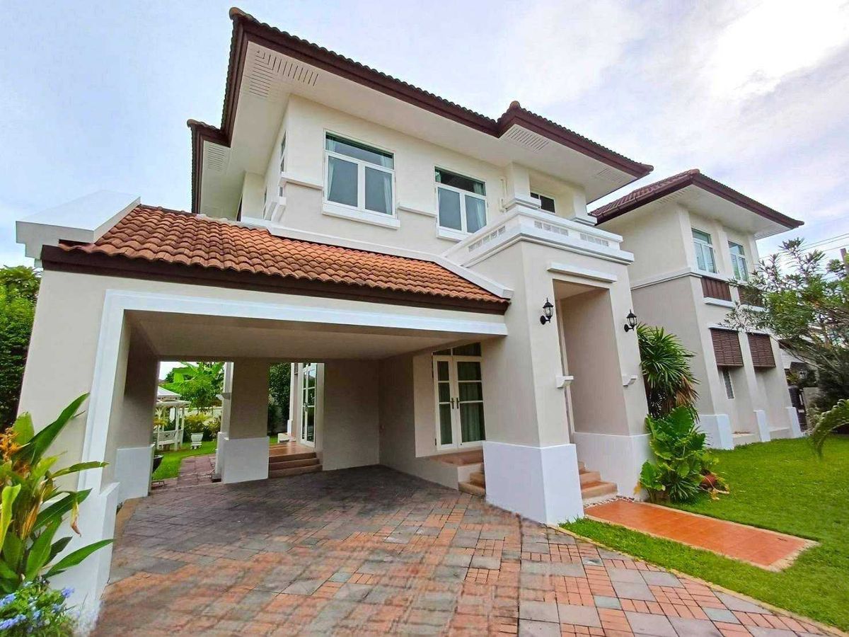 ขายบ้านเดี่ยว หมู่บ้าน ลิฟวิ่งลากูน พระยาสุเรนทร์-รามอินทรา 385 ตร.ม.  – รูปที่ 2
