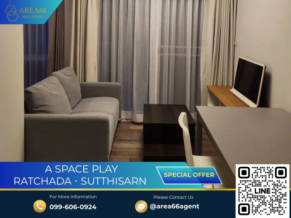 🔥 ขายด่วน!! คอนโด A space play รัชดา-สุทธิสาร 🔥 ขายด่วน!! คอนโด A space play รัชดา-สุทธิสาร