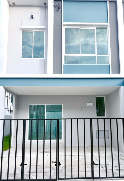 Townhome width 5.7 meters.