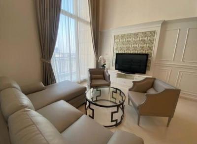 FOR RENT condo , The Empire Place , Duplex , wide frontage , BTS-Chong Nonsi , Yannawa , Sa Thon , Bangkok , CX-02213